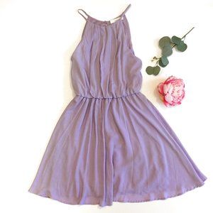Lavender bridesmaids dress